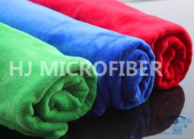 China OEM Microfiber Weft-Knitted Brushed Terry Cloth , Microfibre Cloths Car Cleaning for sale