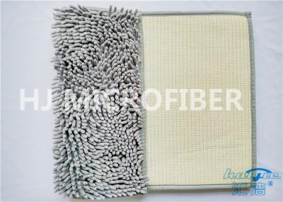 China Grey Color Big Chenille Microfiber Bathroom Mat For Home Using Flat Floor Mat for sale