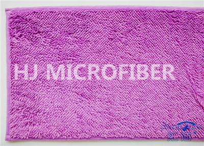 China Non-Slip Purple Microfiber Mat For Home Use , Microfiber Bath Mat for sale