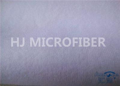 China Natural White Microfiber  Loop Fabric Self-Adhesive 58 / 60