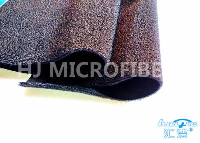 China Adhesive Black Industrial  Hook & Loop Fabric / Nylon Loop Fabric for sale