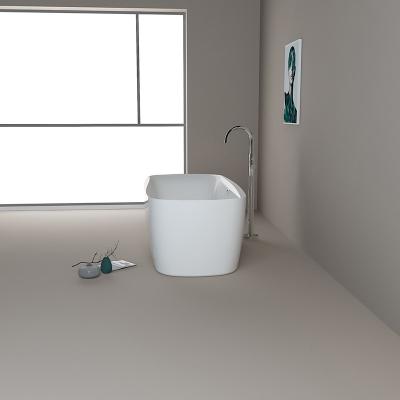 China Modern Freestanding Bathtub With Center Drain Placement Easy Installation en venta