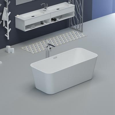 China Stand Alone Acrylic Soaking Tub 160x75x56cm 5 Years Warranty for sale