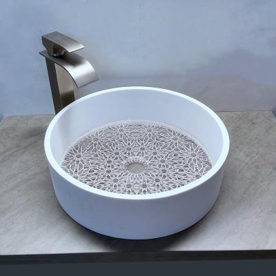 China Stylish Modern Bathroom Wash Basins Without Overflow 1 Hole Design for sale