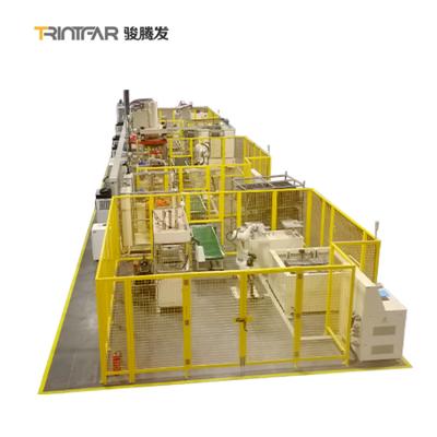 Китай Automated Welding Line For Oven Steel Cabinets And Lockers Customized продается