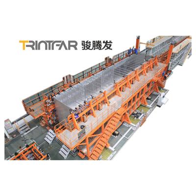 China Hotels Teller Project Customized Shipping Container Automatic Welding Standard Production Line for sale