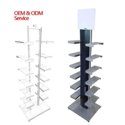 China Custom Footwear Store Floor Metal Shoes Rack Shoe Display Stand For Retail Shop for sale