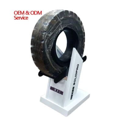 China Made In China OEM Single Car Truck Wheel Display Rack For Showroom for sale