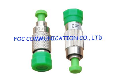 China Singlemode Male To Female FC Attenuator 10db 3db 5db 7db Rohs / ISO Certificate for sale