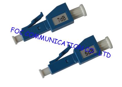 China Male to Female Fiber  Optic Attenuator LC to Reduce Signal Power For Fiber Networks for sale