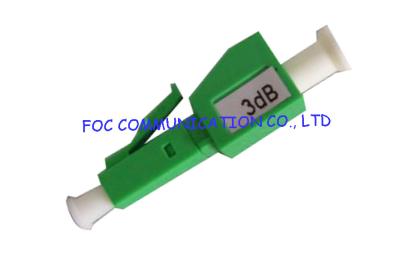 China Singlemode LC / APC 2dB 3dB Fiber Optic Attenuator for Fiber optical sensor for sale