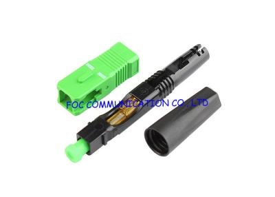 China SC Field Installable Fast Fiber Optic Connector SM UPC APC For FTTH for sale