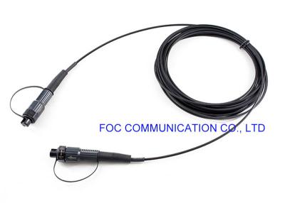 중국 옥외 SC/APC 광섬유 헝겊 조각 케이블 IP67 Telefonica HUAWEI 소형 연결관 판매용