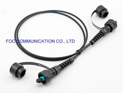 China ODVA MPO ao cabo de remendo de fibra ótica FTTA de ODVA MPO OM3 IP67 exterior impermeável à venda