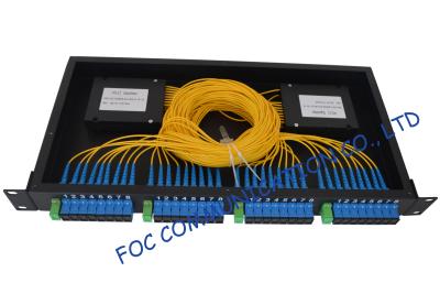 Chine Diviseur 1x2, 1x4, 1x8, 1x16, 1x32, 1x64 de PLC de fibre de bâti de support de Pon/LAN à vendre