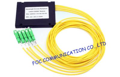 China Do Multiplexer ótico da divisão do comprimento de onda do conector do SC APC perda de inserção baixa à venda