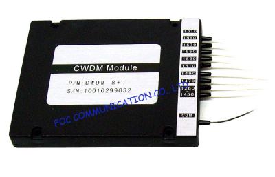 China Multiplexor grueso CWDM de la división de la longitud de onda para los transmisores y los lasers de la fibra en venta