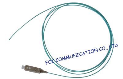 China OM4 SC Fiber Optic Pigtail , 12 Pack Gigabit Ethernet Pigtail For ODF for sale