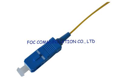 China Home SC Optical Fiber Pigtail YOFC Fiber with PVC LSZH Cable Jacket for sale