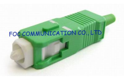 China SC / APC SM Fiber Optic Connector , Telecom SC Fibre Connector for sale