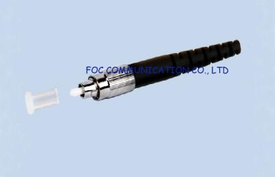 China Long Mesh Boot SM Simplex Fiber Optic FC Connector For Telecommunication Networks for sale