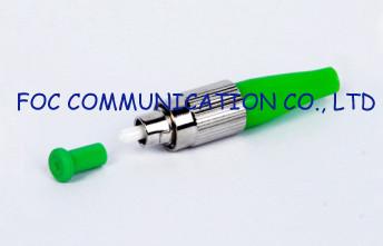 China Simplex FC / APC Optical Fiber Connector For Communication Network for sale