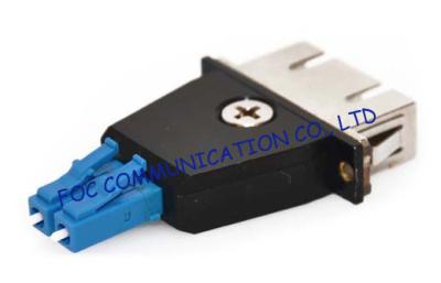 China Hybrid LC - SC and LC to ST Fiber Optic Adapter For Telecom Networks , Male to Female adapter for sale
