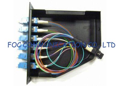 Chine Cassettes optiques de la perte de rendement élevé de tableau de connexions de fibre d'adaptateurs de LAN MPO et de LC MPO à vendre