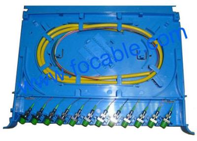 China ABS Fiber Optic Splicing Module Small Size and Easy Install Suitable For FC And SC for sale