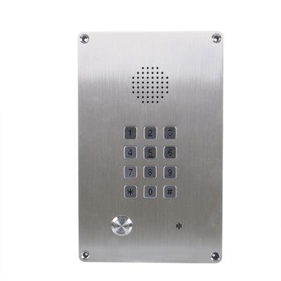 China Elevator VoIP Analogue Stainless Steel Intercom Robust Housing Hands Free Operation for sale