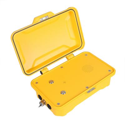 China Industrial Analog Hands Free Telephone Aluminum Alloy Case For Hazardous Areas for sale