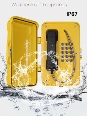 China Anti Vandal Industrial Weatherproof Telephone for sale