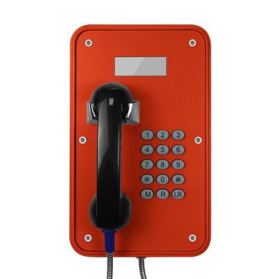 China Telefone industrial resistente de VoIP do vândalo à prova de intempéries com as telas de exposição do LCD à venda