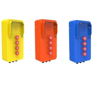 China Cold Rolled Steel Industrial VoIP Intercom For Marine / Shipboard / Tunnels for sale