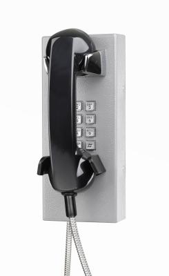 China Vandalism Resistance Public Service Telephone With Holder Fixed for sale