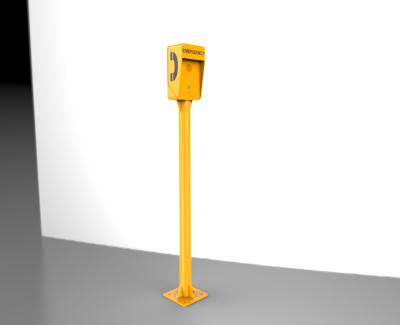 China Anti Vandal Weatherproof Emergency VoIP Telephone Pillar For Campus / Streets for sale