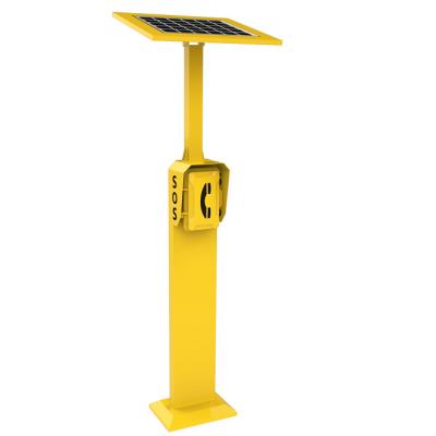 China Vandal Proof Roadside Emergency Phone with Solar Powered, Campus Emergency Phone Pillar for sale
