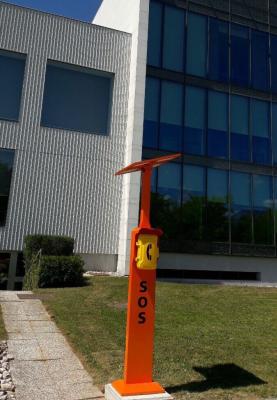 China Telefone de emergência posto solar à prova de intempéries do seletor da velocidade para construções exteriores à venda