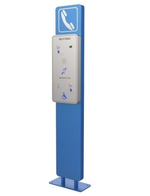 China Metro / Subway Station VoIP Emergency Phone , SOS Call Box With Camera for sale