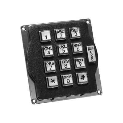 China Anti Corrosion Metal Keypad With Volume Control for sale