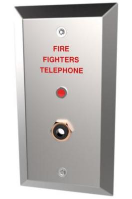 China SIP Auto Dial Firefighter Telephone With ABS Material Handset And Jack for sale