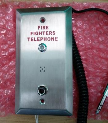 China Weerbestendige Industriële Analoge Telefoon, Het Systeem van de Brandbestrijdingstelefoon  Te koop