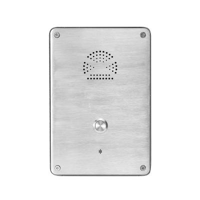 China Waterproof Elevator Emergency Phone Simple Installation SIP / VoIP Door Intercom for sale