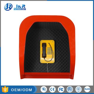China -25dB Public Phone Booth Industrial Telephone Booths With Custom Color for sale