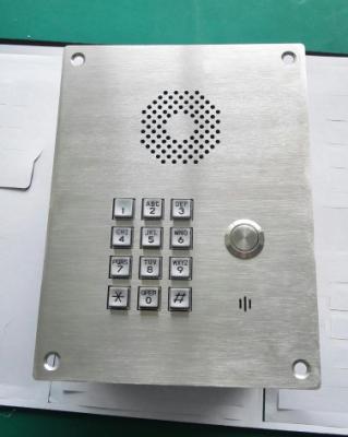 China Waterproof Clean Room Telephone / Hands Free Intercom With Embedded Installation for sale