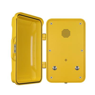 China Public IP68 Industrial Weatherproof Telephone With Cast Aluminum Enclosure for sale