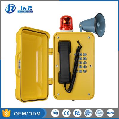 China SIP Heavy Duty Telephone Multi Function With Beacon And Horn Outdoor for sale