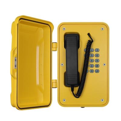 China Rugged Industrial Weatherproof Telephone 75-90db Ringing Volume Low Temperature Resistant for sale