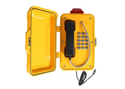 China Industrial Weatherproof Emergency Phone , Emergency Call Box IP66-IP67 With Light for sale