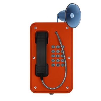 Chine Téléphone résistant de JR103-FK-HB, téléphone extérieur de petite gorgée de secours 2 ans de garantie à vendre
